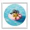 Stupell Industries Bird Reading Book Pool Float Beverly Hills Sun Hat Framed Wall Art